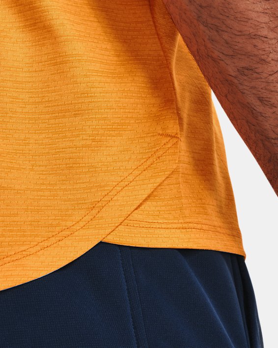 Men's UA Training Vent 2.0 Short Sleeve, Orange, pdpMainDesktop image number 6
